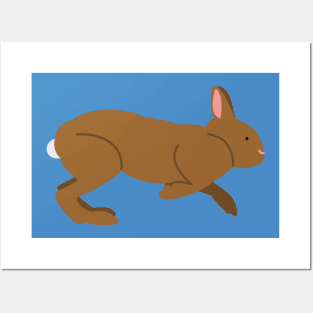 Chocolate Bunny Rabbit for Easter Day and Every Day Posters and Art